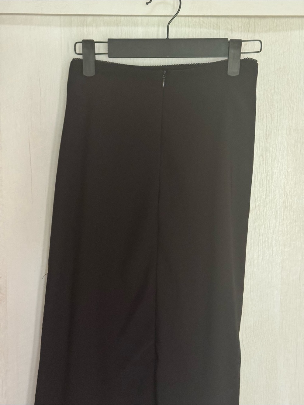 Brandy Melville Black Midi Straight Skirt